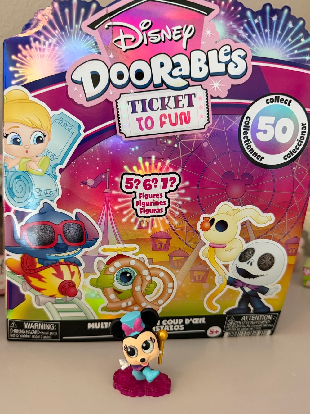 Disney Doorables Ticket to Fun Minnie Mouse Common Enchanted Entertainers